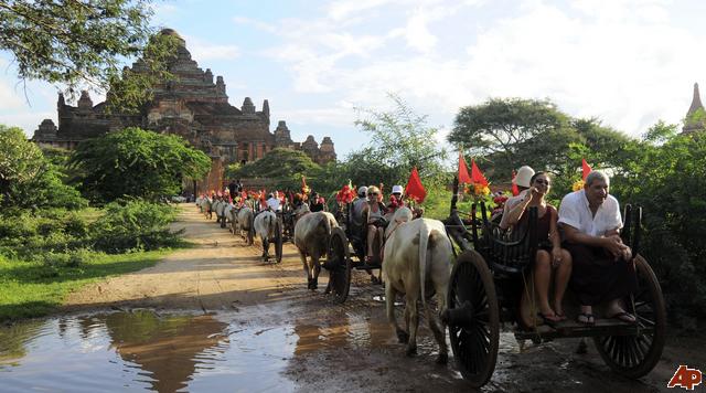 Tourist income surges 70% in Myanmar